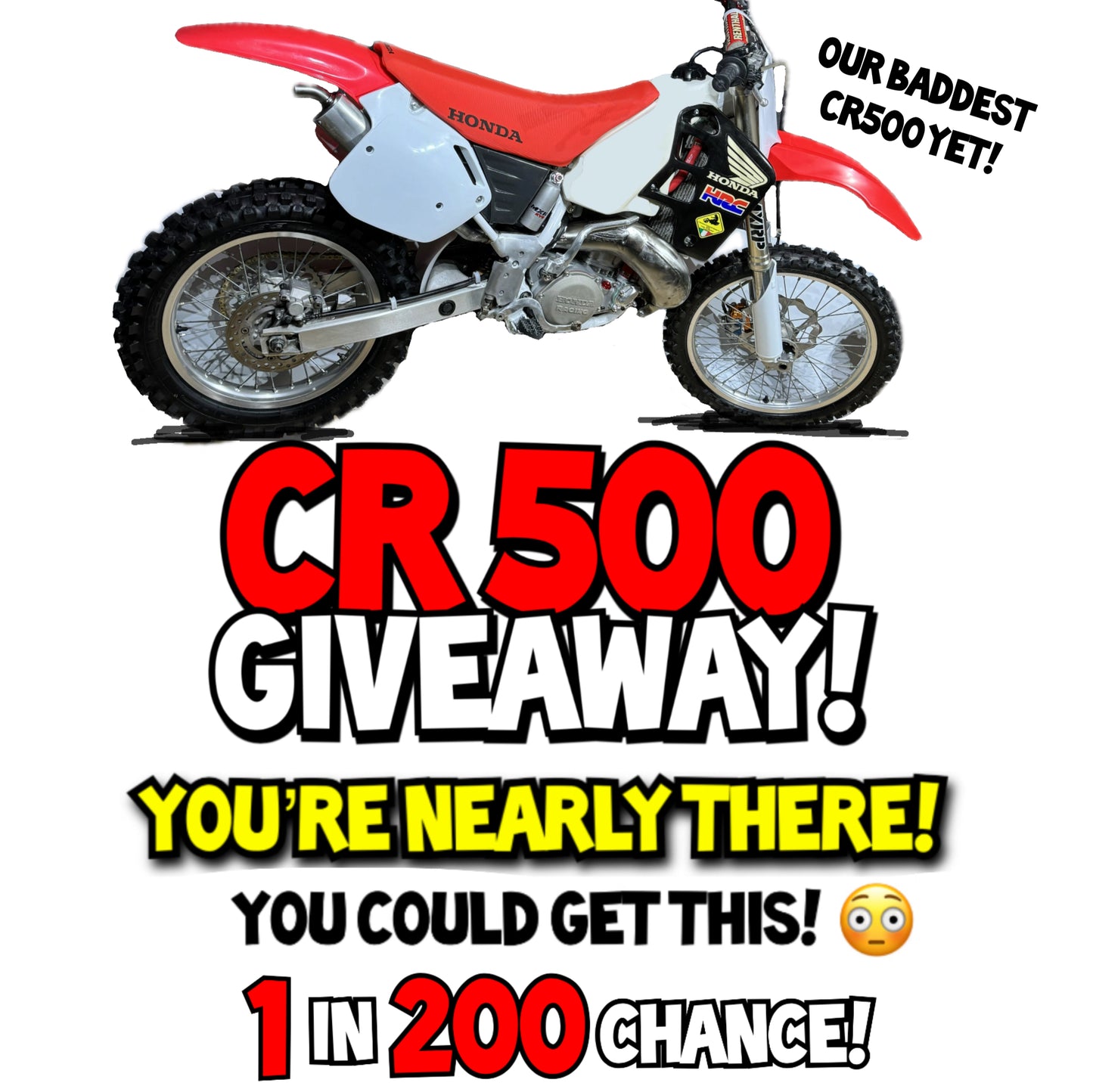 AUSTMOTO GROUP | 2000 CR500/CASH GIVEAWAY