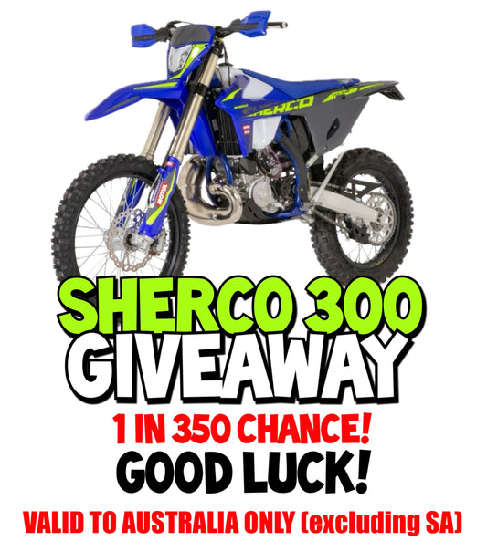 AUSTMOTO GROUP | 2025 SHERCO SE 300 ENDURO OR $10K CASH GIVEAWAY